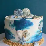 A cake made at Soni's Bakery in Orlando, FL