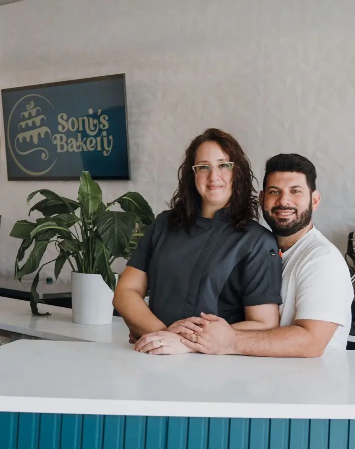 Soni & Pablo, owners of Soni's Bakery